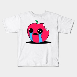 Crying apple Kids T-Shirt